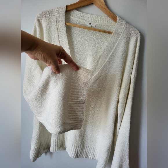 BP. Cream Loose Knit Sweater size L - Picture 3 of 7